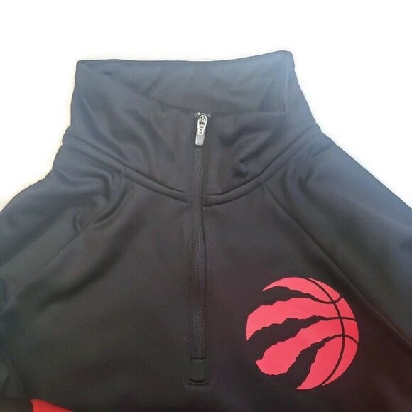 NBA Toronto Raptors Hands High Womens Size Medium MVP Quarter Zip Pullover - Picture 3 of 5